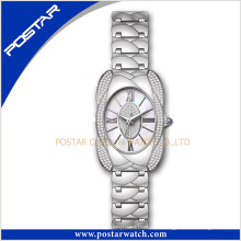 Best-seller OEM Swiss acier inoxydable dames bijoux montre